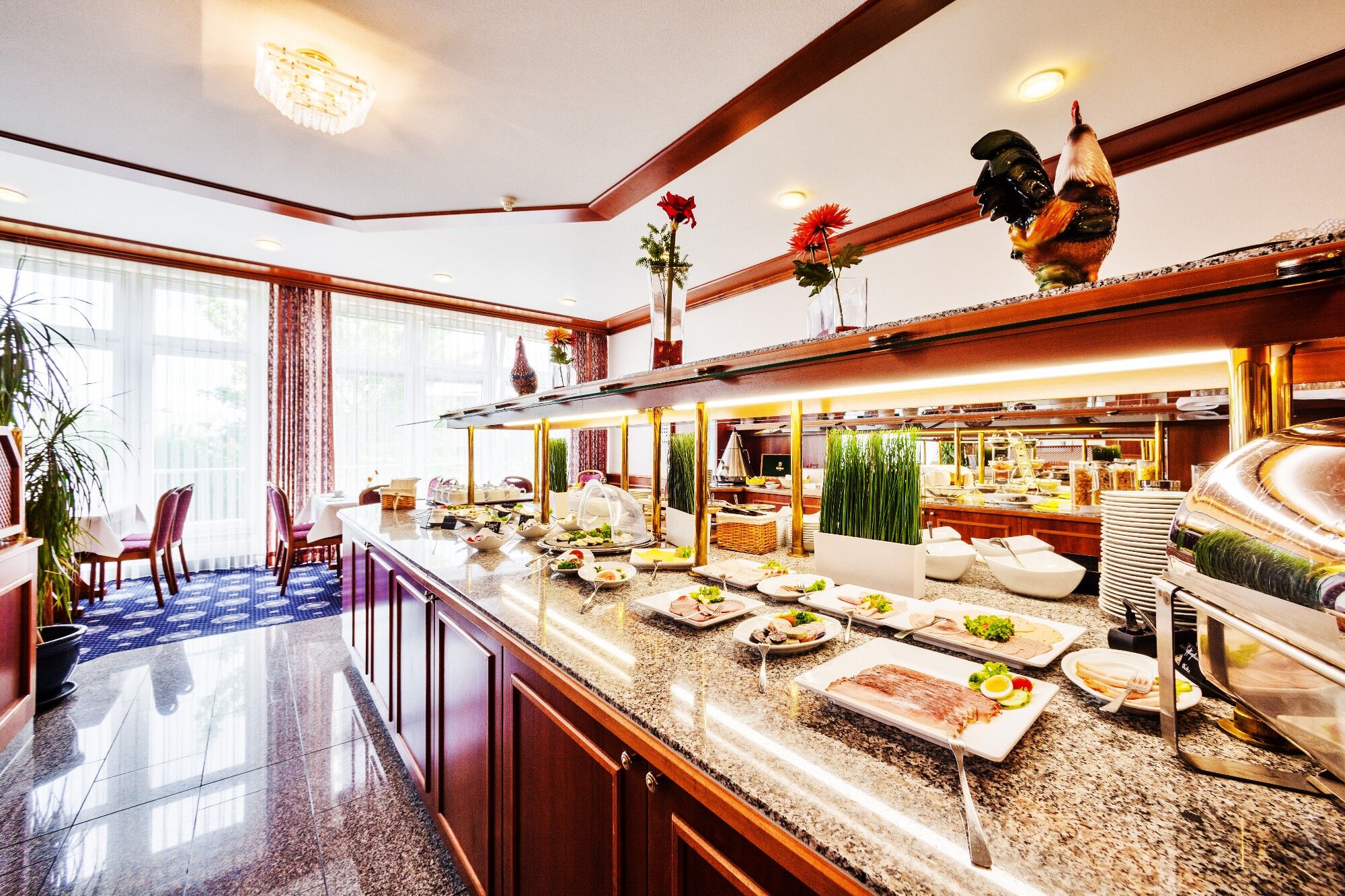 Trans World Hotel Columbus Seligenstadt Restaurant bilde